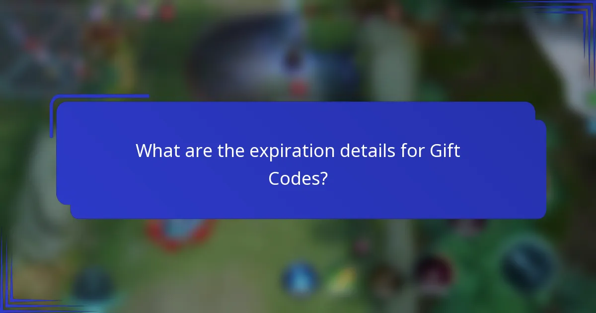 What are the expiration details for Gift Codes?