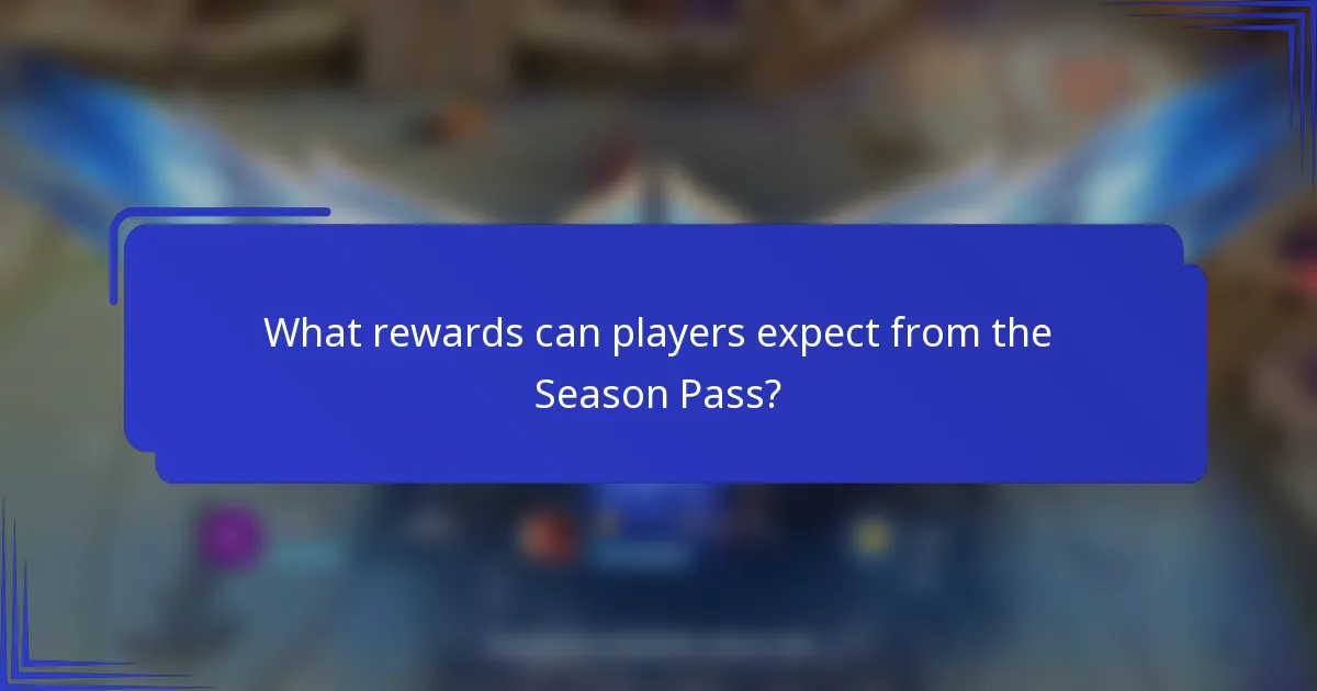 What rewards can players expect from the Season Pass?